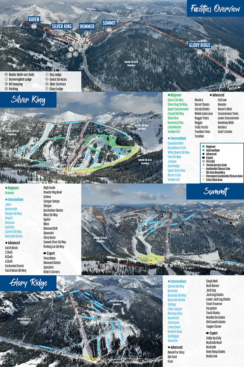 Whitewater Trail Map 2023