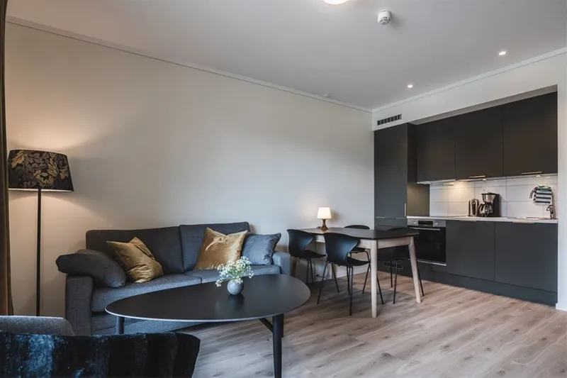 670d1fe6e3f5f Kamben 2 Bedroom Hotel Apartment Living Area