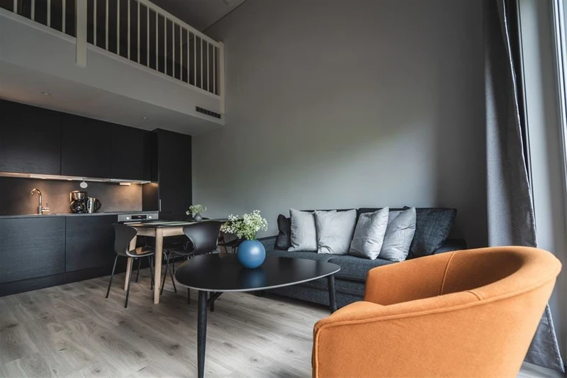 670d3bbb26f03 Kamben 3 Bedroom Hotel Apartment Kitchen and Living Area
