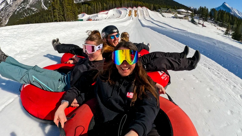 671117d0644a5 Tubing Mount Norquay 2