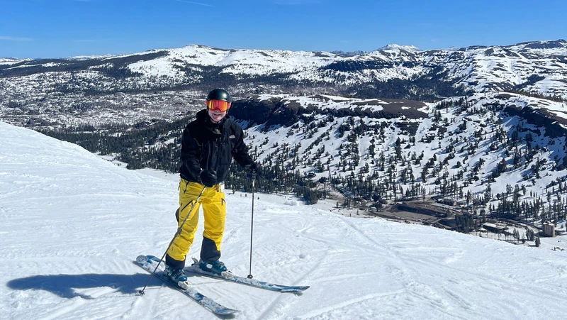 Rupert scoping out savings in Kirkwood, California, April 2024