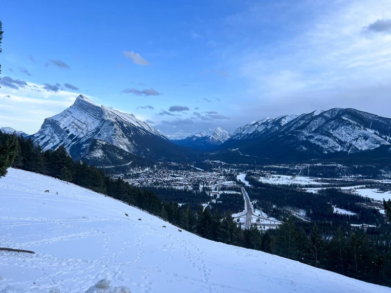 6734dc5ea0dbc Banff Town at Dusk