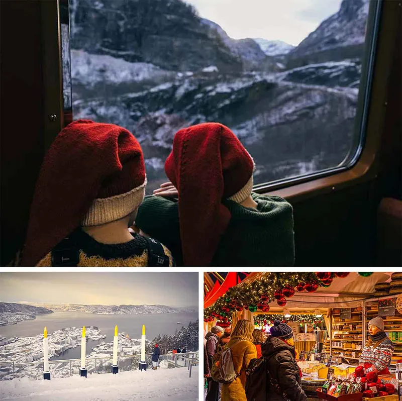 673dec030be00 Children on the Flam Railway and Bergen at Christmas Photos Chris Baldry and Robin Strand