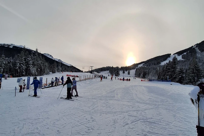 677bc5bc864ed Beginner area at Olympic Station Whistler December 2024