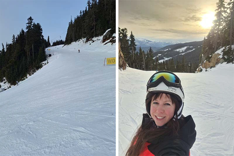 677d72195bfa8 Beccy Skiing Day 2 Whistler December 2024