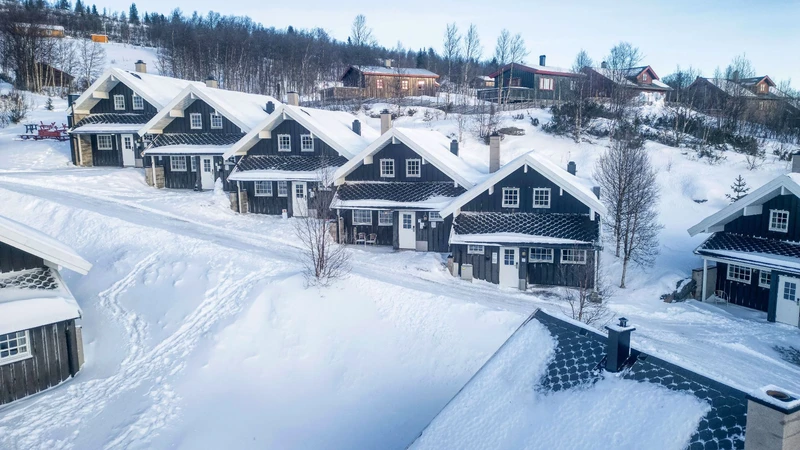 Beitostølen - Bergo Cabins Front Facing © Beitostølen Resort