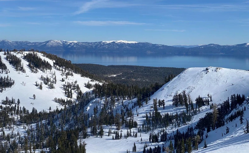 Cyril Kelly - View over Lake Tahoe