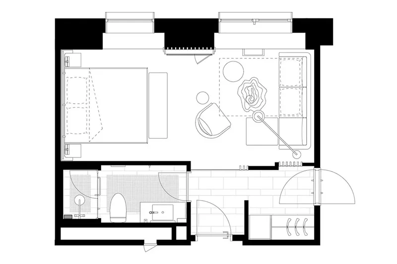 67bc90bd8f460 Nozo Hotel Family room floor plan