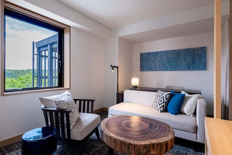 67bc92a164b7b Nozo Hotel Family Bunks Room Living Area