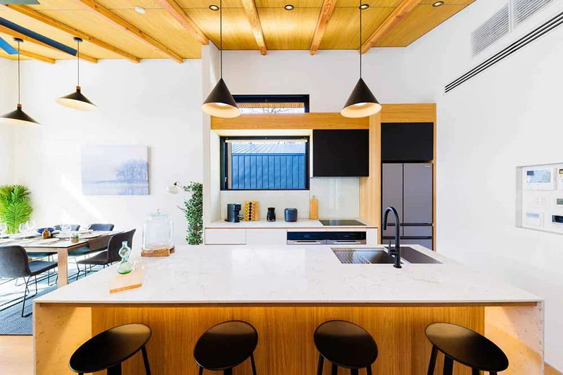 67c81935c2e18 Credence Chalets 3 bedroom kitchen