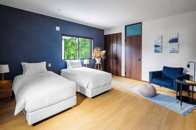 67c82942d464d Hakuba Chalets Mizuho 4 Bedroom Twin Bedroom