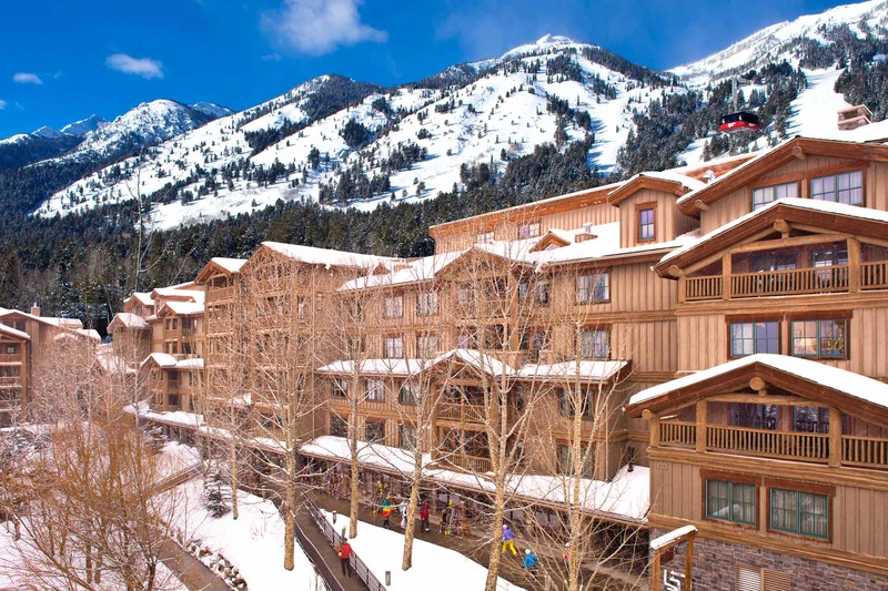 Teton Mountain Lodge - Jackson Hole Winter Exterior