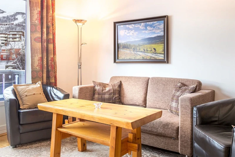 67e2f443dccf3 Geilolia Apartments Ferieleiligheter Living Room