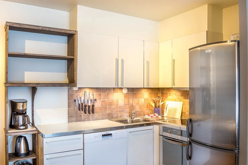 67e2f444a6d00 Geilolia Apartments Ferieleiligheter Kitchen
