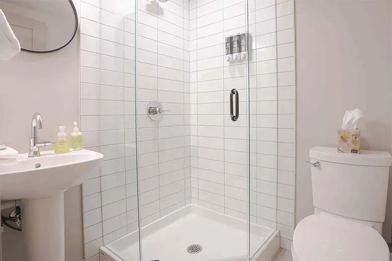 67f543fe3c812 Basecamp Banff Suites Superior Two Bedroom Apartment Shower