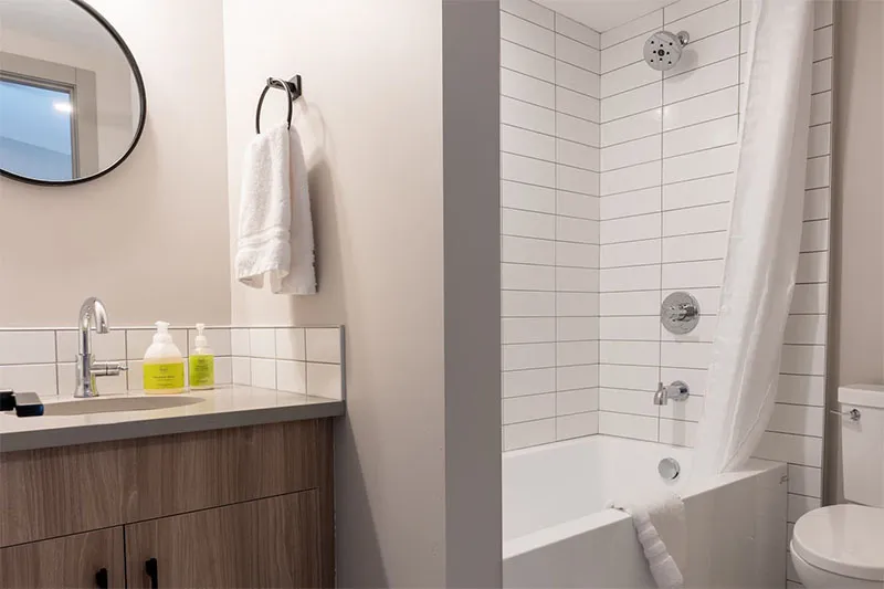 67f5482a36d3d Basecamp Banff Suites Three Bedroom Apartment Bathroom