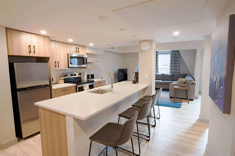 67f54c92baf6c Basecamp Banff Suites Superior Three Bedroom Apartment Kitchen