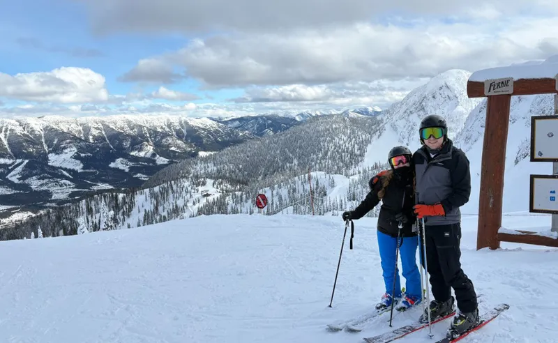 (Alyson Sterland) - Katie Sterland & Matt Hickey in Fernie, Canada