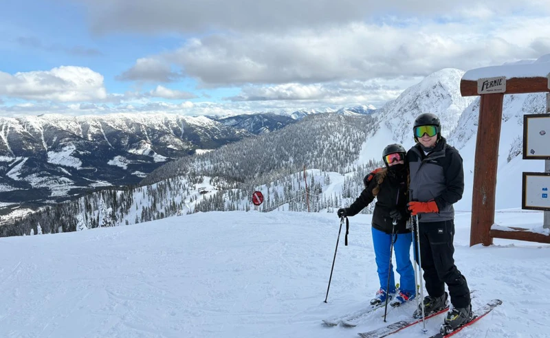 (Alyson Sterland) - Katie Sterland & Matt Hickey in Fernie, Canada