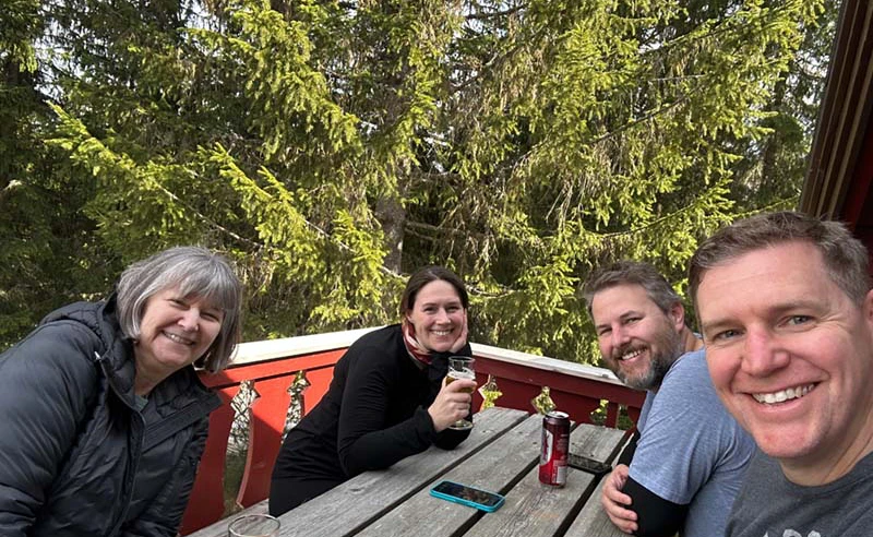 Staying at Vikinggrenda Trysil, Norway - Gregory Matthes - April 2025