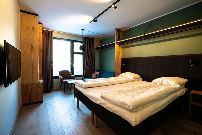 68134e3a1d420 Scandic Voss Standard Room