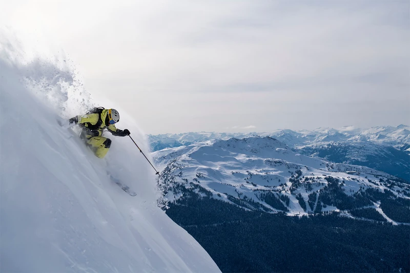 Descending Blackcomb Mountain, Whistler © Vail Resorts, WB Berger