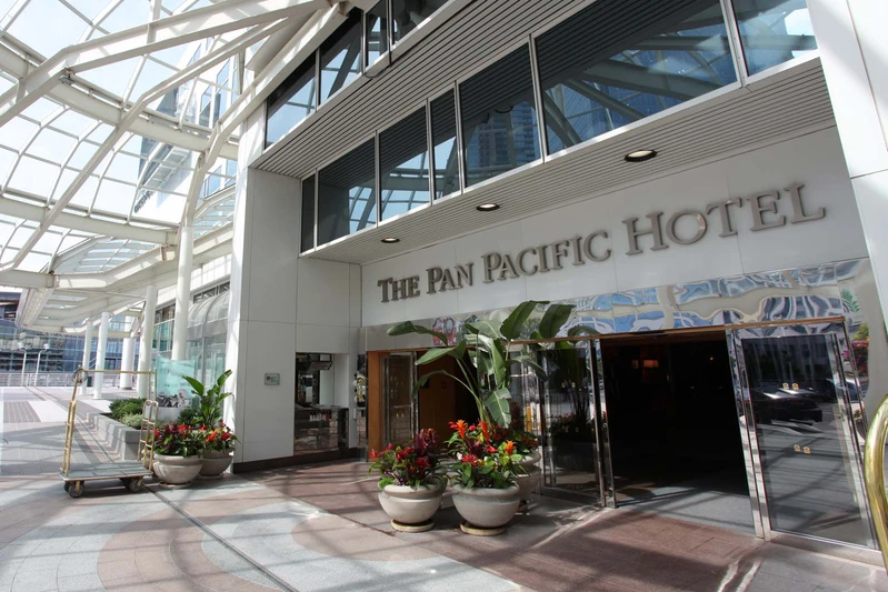 Pan Pacific Vancouver Front Entrance