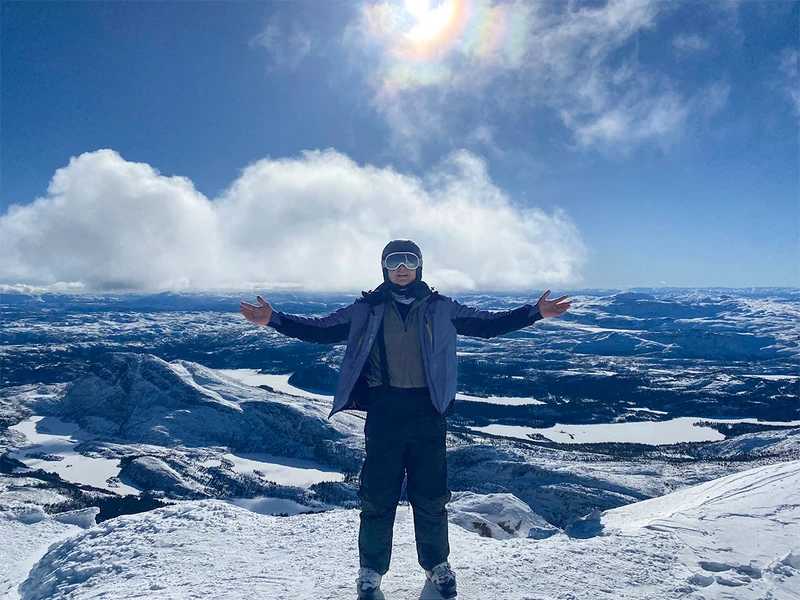 6836efc6631a5 Rollo top of Gaustatoppen 2