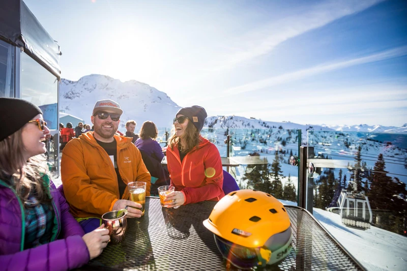 68528d98ccfa7 Drinks in the sunshine in Whistler Tourism Whistler Justa Jeskova