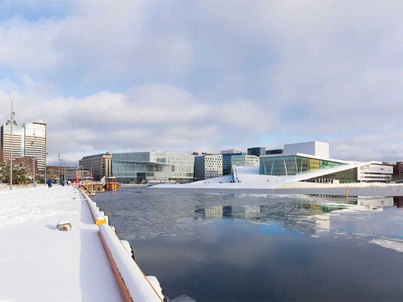 Oslo Harbour and Opera House © Didrick Stenersen / Visit Oslo