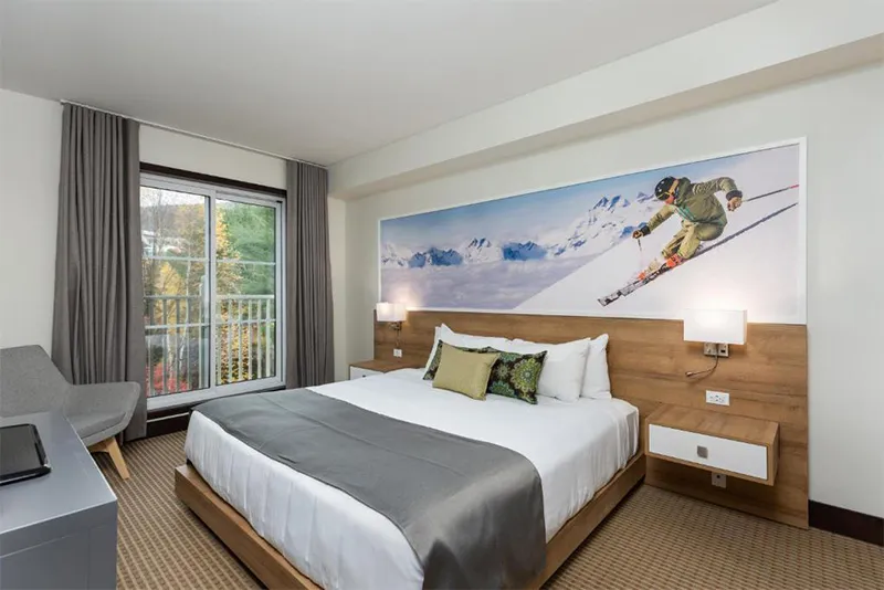 685ec4de23a7f Ermitage du Lac 1 Bed Suite Bedroom