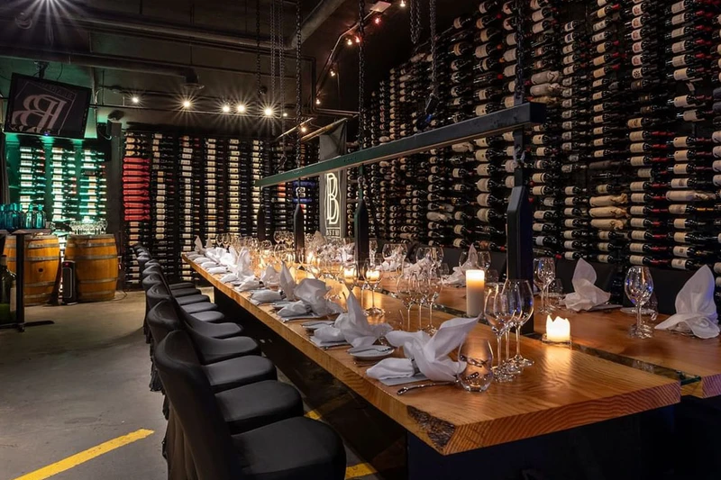 Bearfoot Bistro Cellar at the Listel Whistler