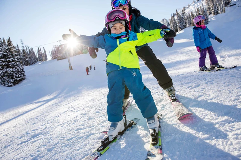 68b599c655dc4 Family skiing at Sunshine Village in Banff National Park Travel Alberta