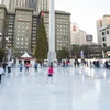 Union Square Ice Skating © San Francisco Travel Association