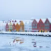 Snowy Bergen Waterfront © Visit Bergen, Espen Bakketun