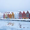 Snowy Bergen Waterfront © Visit Bergen, Espen Bakketun