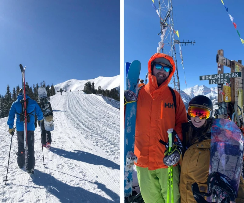 691b5938e5f7d Abbie hiked to the top of Highland Bowl when skiing in Aspen Snowmass