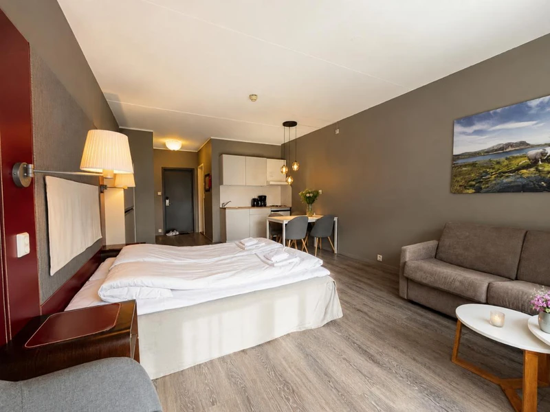 Oppdal Gjestetun - Apartment Living Area 3