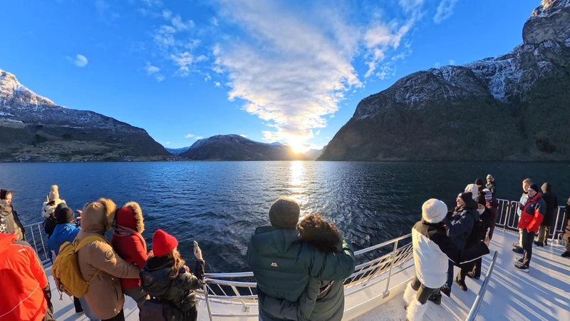 Sightseeing Norway's fjords