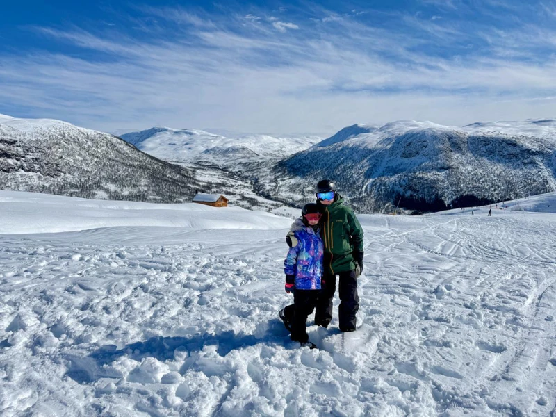 Andy Hemingway in Myrkdalen April 2026