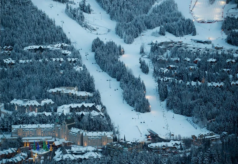 Slopeside Fairmont Chateau Whistler