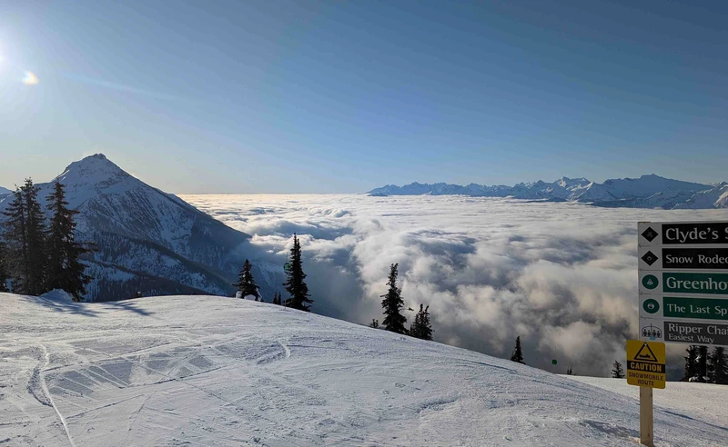 Clouds in Revelstoke Canada Fiona Clain January 2026