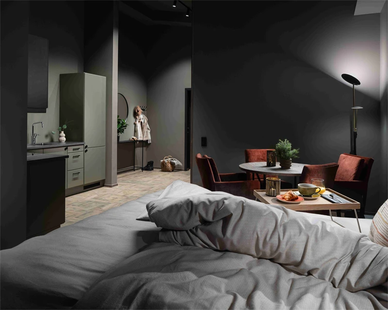 Deluxe Apartment bed Riddergaarden Mountain Lodge