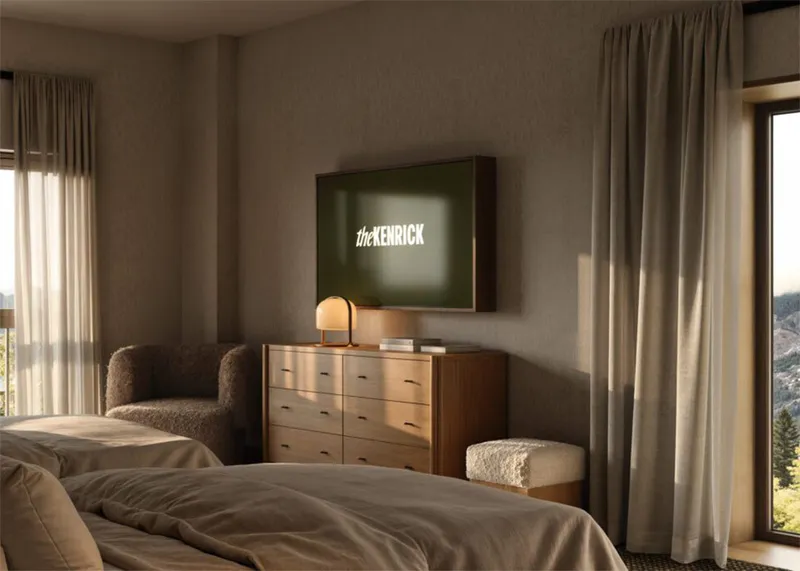 Deluxe Family Suite Bedroom The Kenrick Hotel