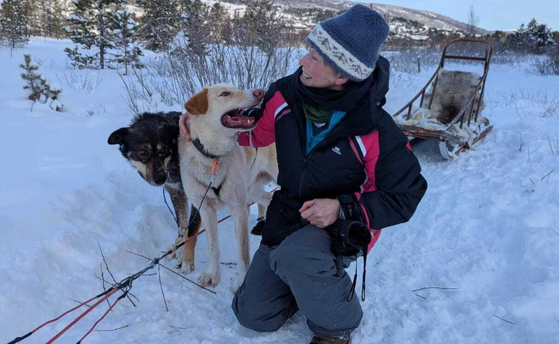 Dog sledding in Geilo Norway Magda Boucher January 2026