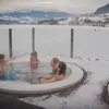 Elva Hotel Restaurant Voss Friends in the Outdoor Hot Tub Voss Active