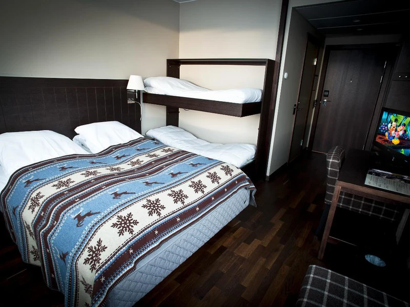 Quality Hotel Skifer - Family Room - Bedroom