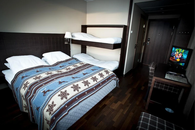 Quality Hotel Skifer - Family Room - Bedroom