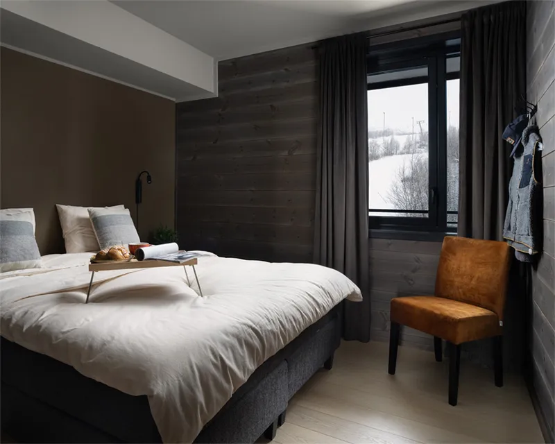 Family Apartment Bedroom 1 Riddergaarden Mountain Lodge