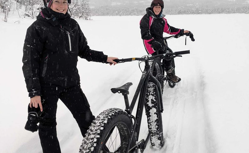 Fatbiking in Geilo Norway Magda Boucher January 2026